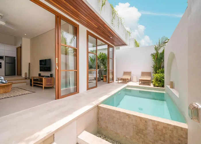 Inka - Tropical Modern 1br In Pererenan Beachside 别墅 坎古