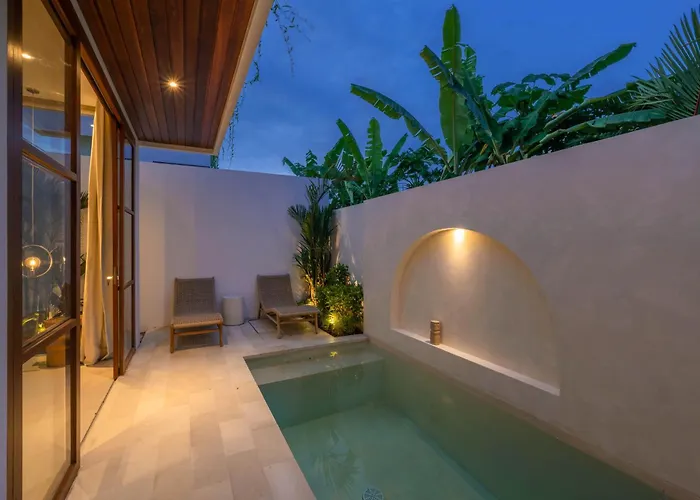 Inka - Tropical Modern 1br In Pererenan Beachside 别墅 *